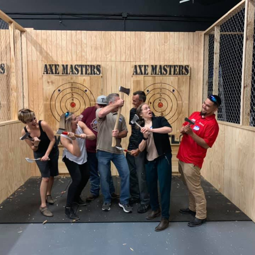 Axe Masters Visit Bay Area Houston