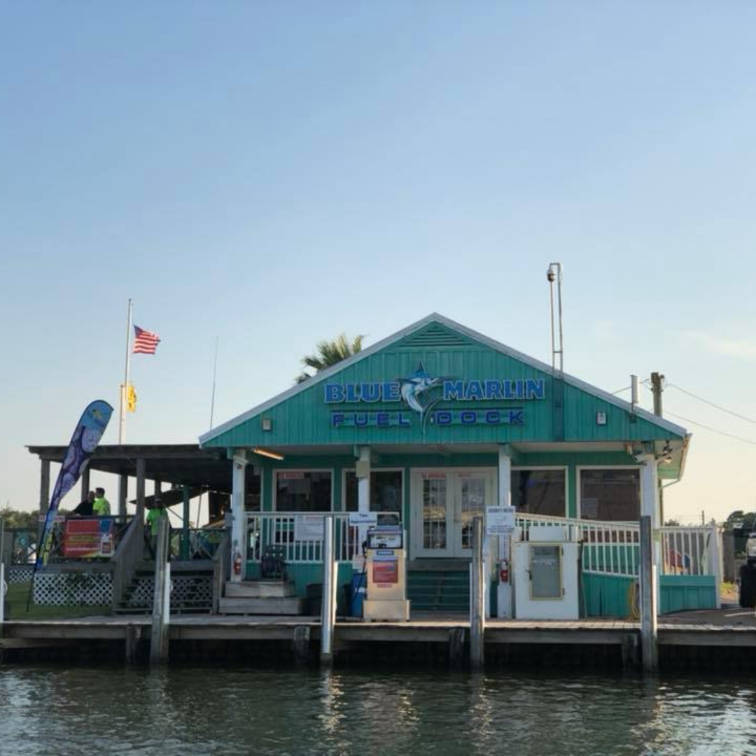 Blue Marlin Fuel Dock Visit Bay Area Houston