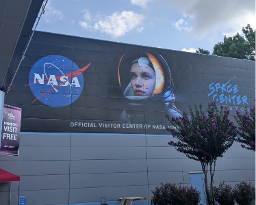 Space Center Sign
